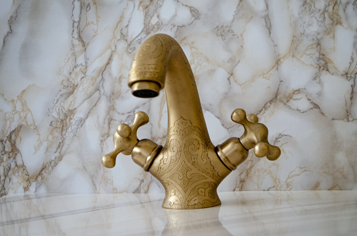 Engraved brass matt - SOQALUX