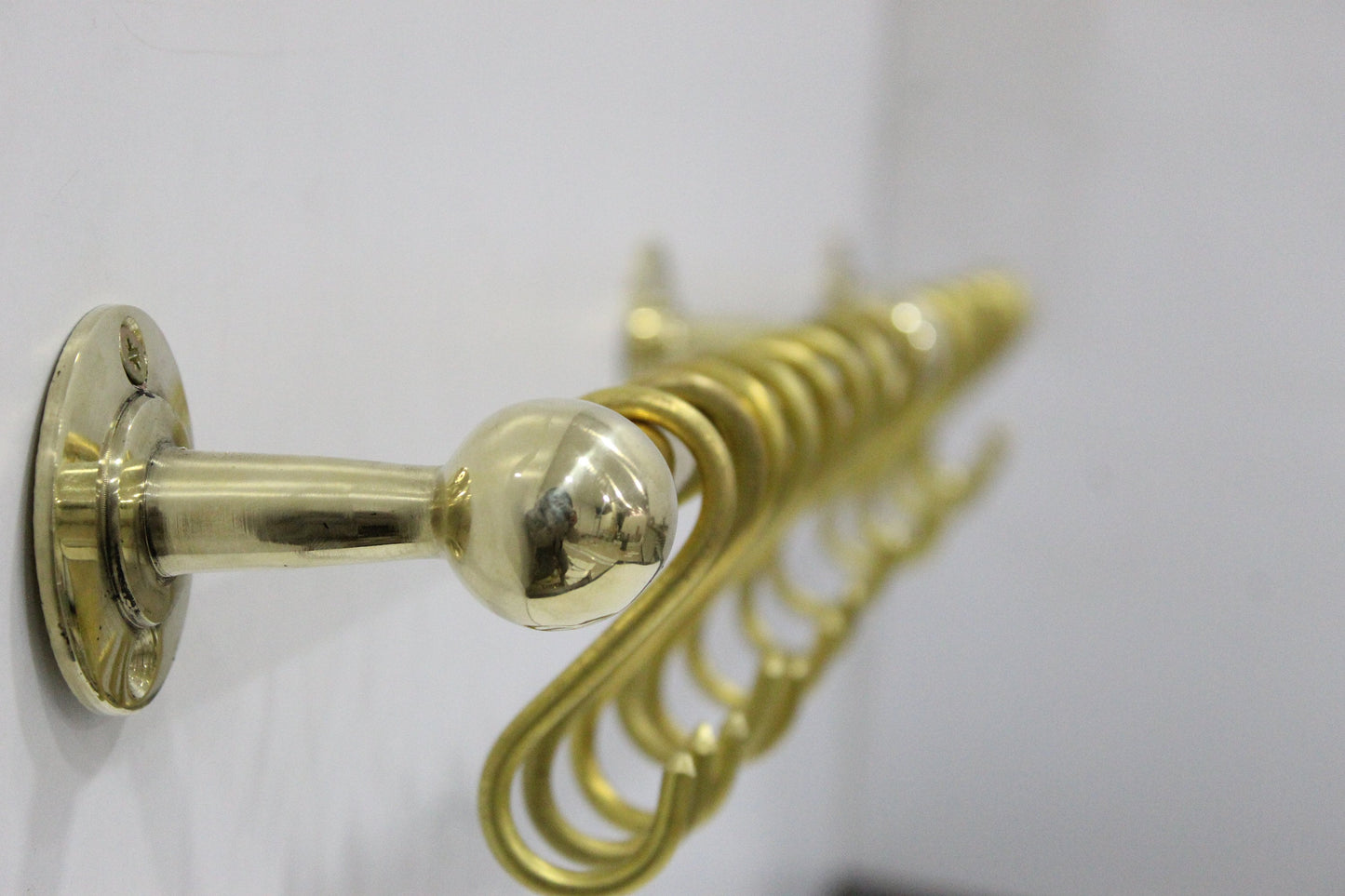 Unlacquered Solid Brass and copper S-Hooks, Kitchen Utensil.