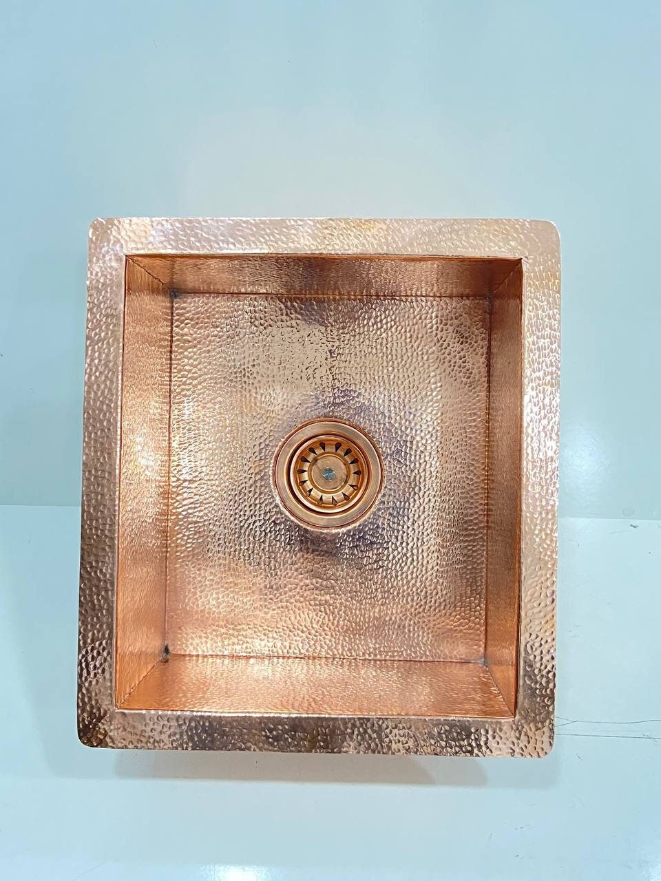 Handcrafted Solid Copper Kitchen Sink - Customizable Hand Hammered or Smooth Finish, Undermount And Unlacquered