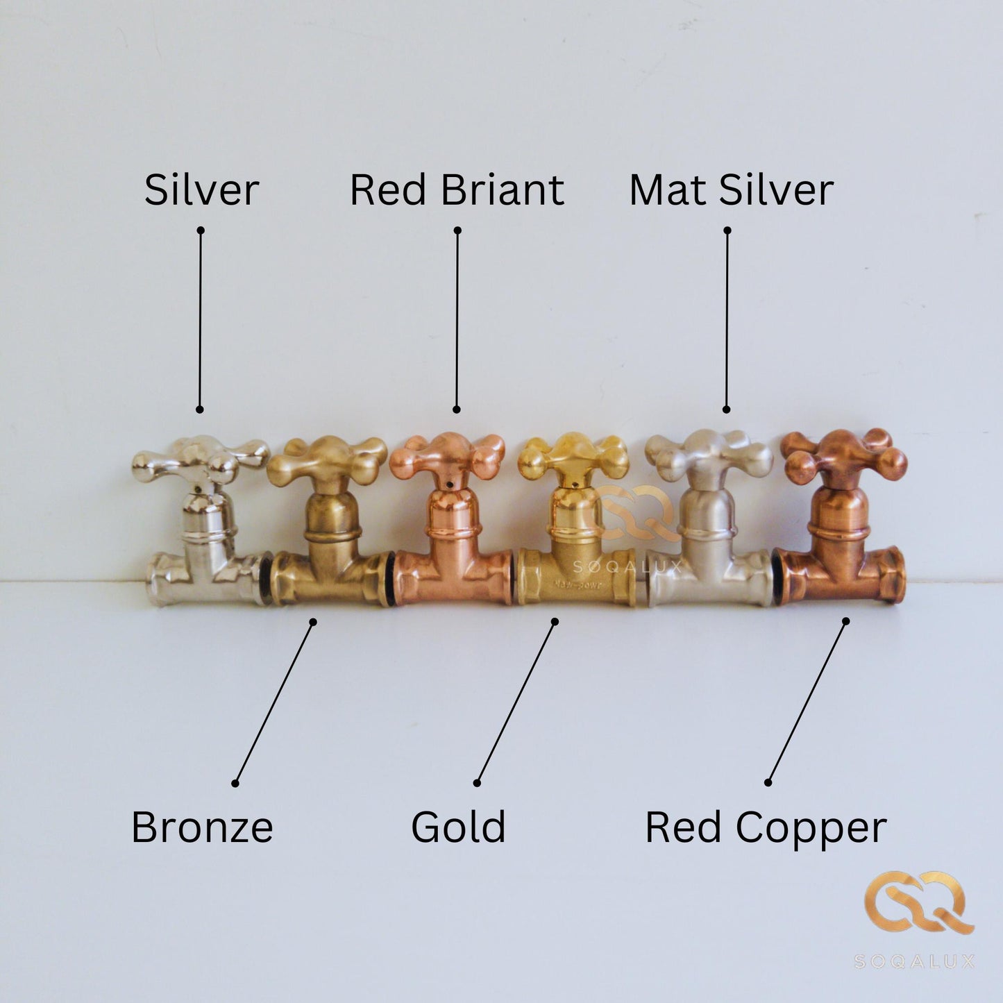 Classic Brass Gate Valve, Turn Shut Off Valve with Cross Handle, US Plumbing (1/2 inch).