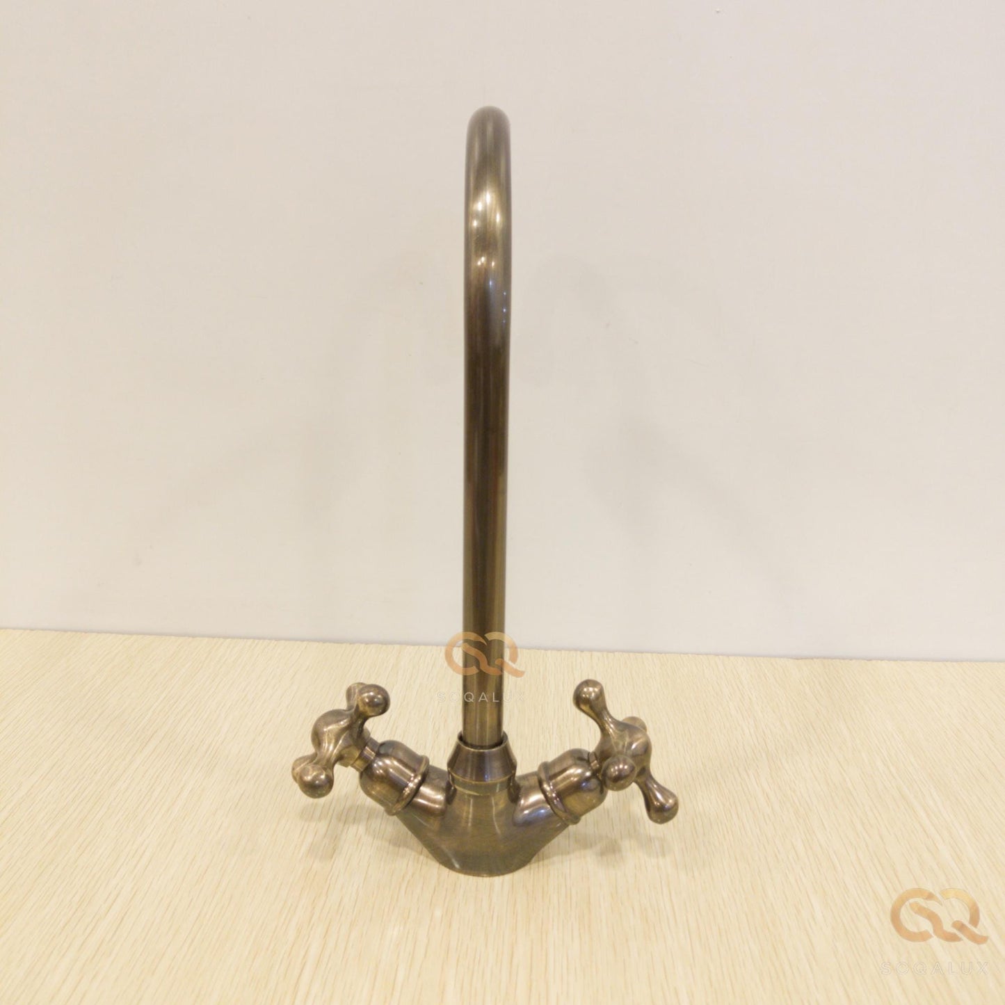 Unlacquered bronze solid Brass Kitchen Faucet, Classic Design for your Kitchen or Bathroom.