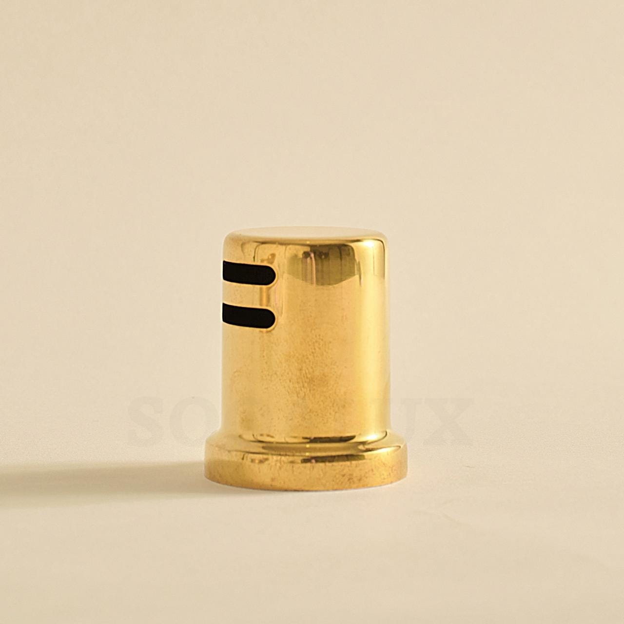 Unlacquered Solid Brass Air Gap Cover- DishWasher Air Gap Cover,