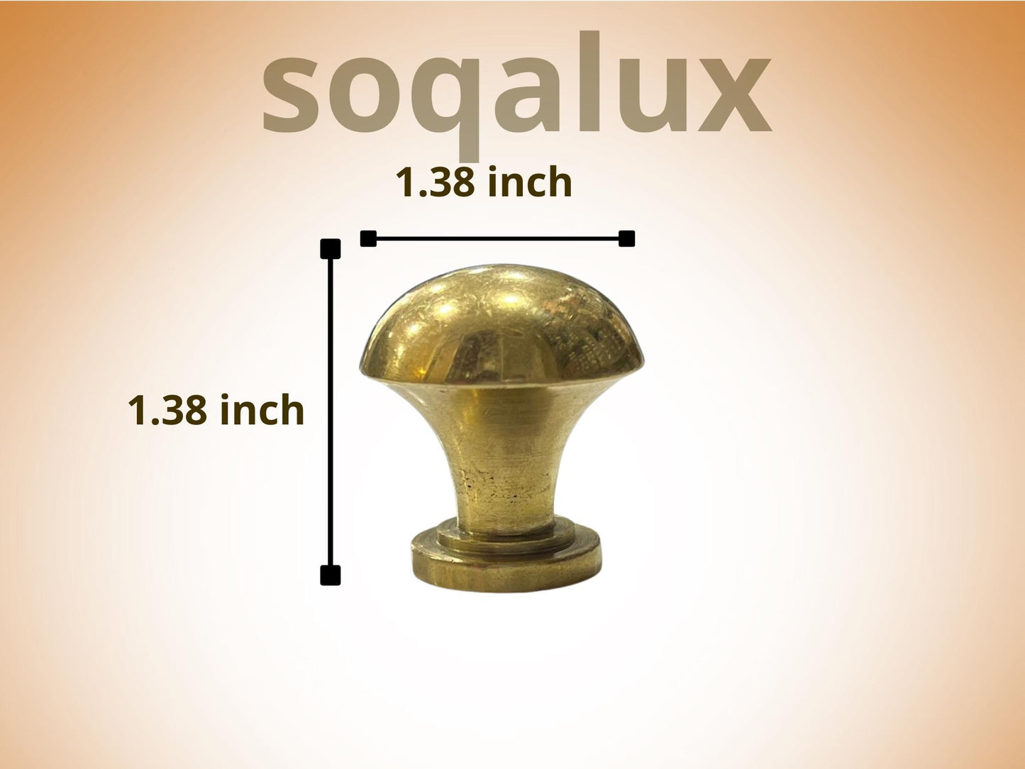 Unlacquered Brass Ball Cabinet Knobs, Drawer knobs.