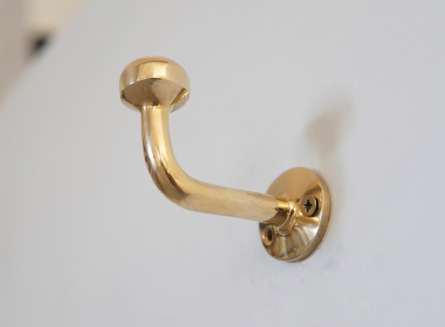 Unlacquered Solid Brass Wall Hooks, Brass Towel Hook.