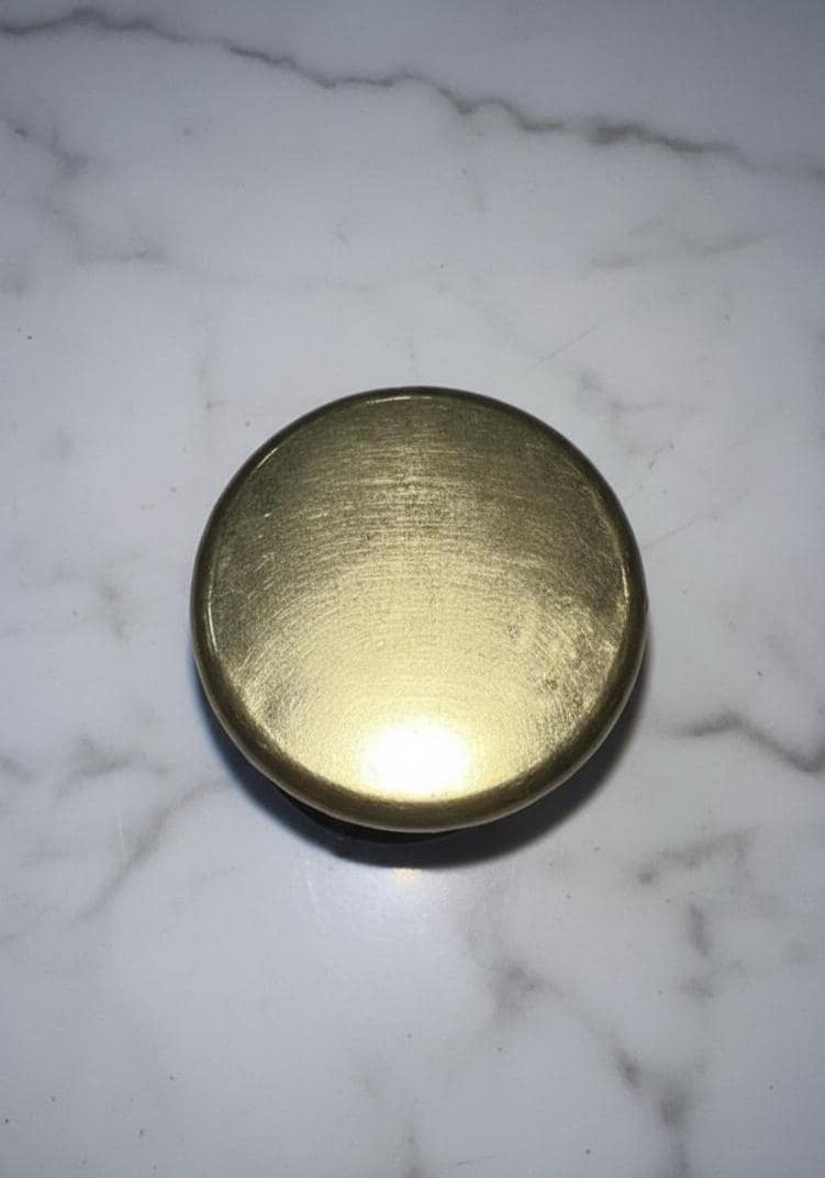 Unlacquered Brass Sink Hole Cover – Faucet Hole Plug , Kitchen & Bathroom Accessory